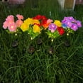 BNisBM, New 7 Solar Rose Lights Outdoor Garden Decoration Inserted