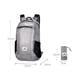 thumbnail image 3 of Bolsas Plegables Ligero Mochila plegable portátil Mochila impermeable Bolso plegable ultraligero Paq TOMSHOO Bolsas Plegables, 3 of 6
