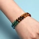 thumbnail image 2 of Pulsera de cuentas de chakras, pulsera de cristal curativo de los 7 chakras, pulsera de cuentas de piedra para yoga, pulsera de meditación, relajación y ansiedad, 2 of 5