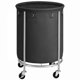 thumbnail image 1 of Cesto de ropa SONGMICS con ruedas 170L negro y plateado, 1 of 8