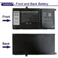 thumbnail image 3 of Batería para laptop SUNNEAR JK6Y6 11.4V 40Wh para Dell, 3 of 6