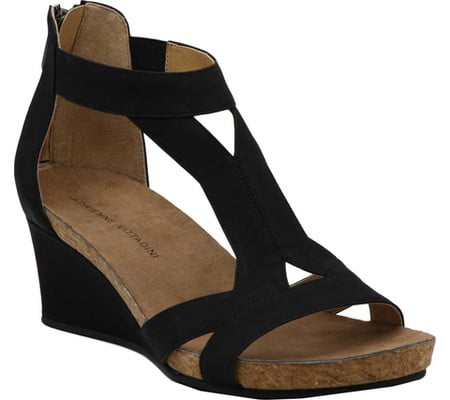 adrienne vittadini cheers wedge sandal