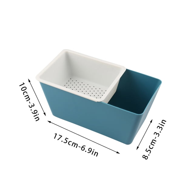 Lazy Double-Layer Fruit Basket Household Plastic Candy Box Creative Kitchen Living Room Eating Melon Seed