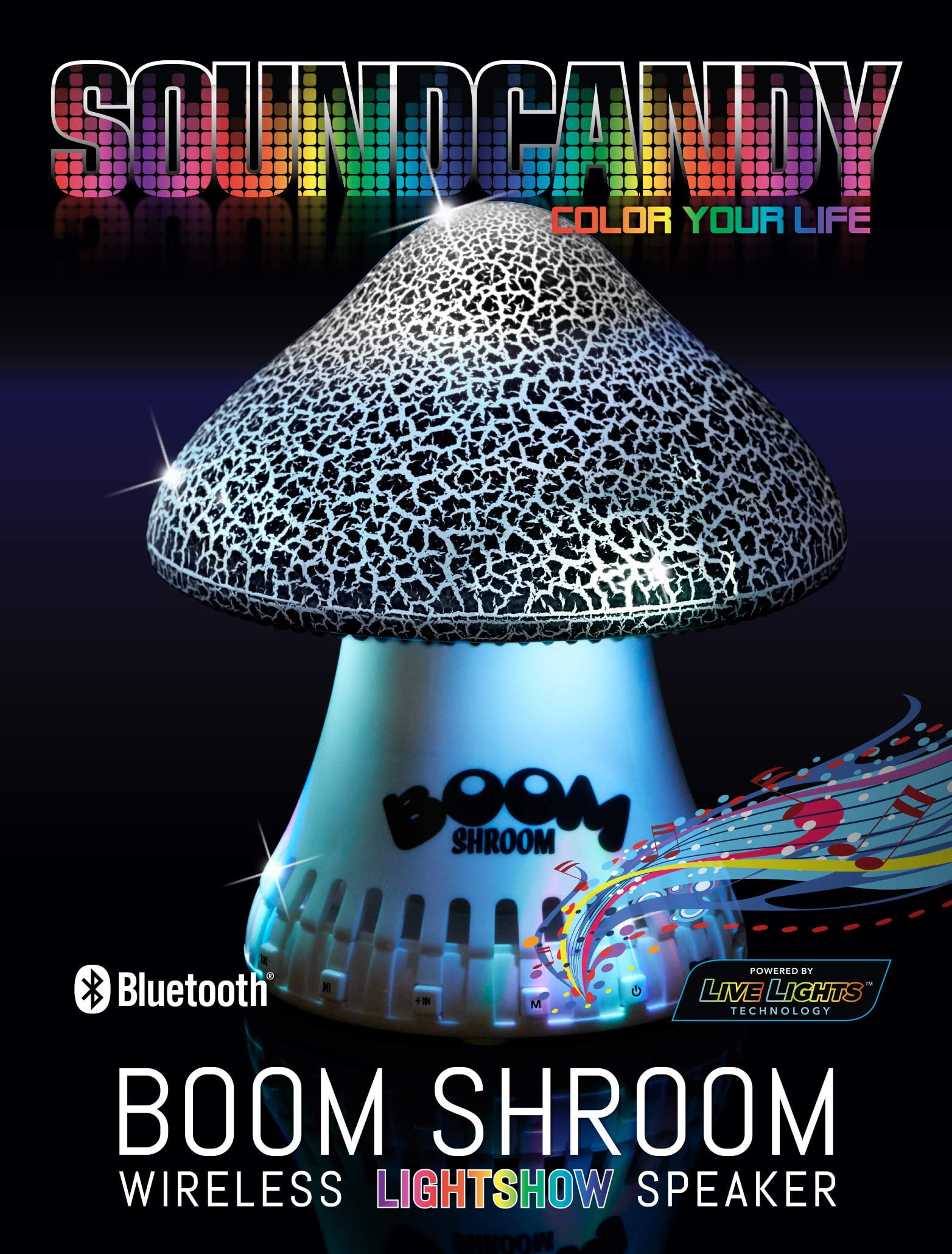 boom mushroom speaker