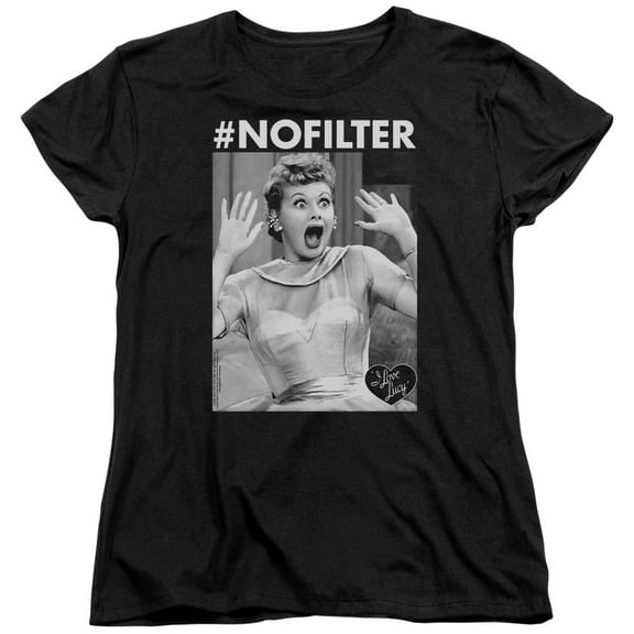 I Love Lucy - No Filter - Women's Short Sleeve Shirt - XX-Large