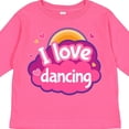 thumbnail image 4 of Inktastic I Love Dancing Dance Teacher Girls Long Sleeve Toddler T-Shirt, 4 of 5