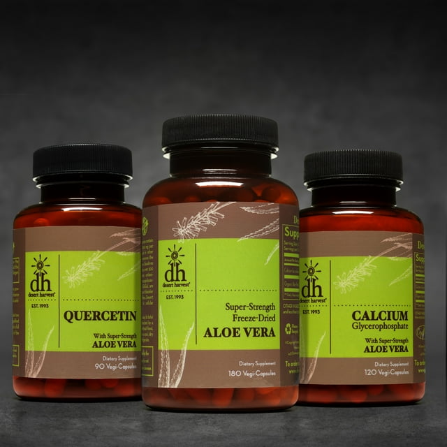 Desert Harvest Interstitial Cystitis Starter Kit Super Strength Aloe