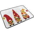 thumbnail image 2 of SKYSONIC Thanksgiving Harvest Gnome Door mat Non Slip Floor Door Rug Soft Floor Mat for Kitchen Garden Bedroom Indoor Outdoor Entrance Home Holiday Decoration 23.6" x15.7", 2 of 7