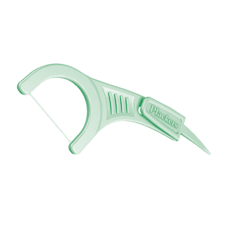 Plackers Micro Line Dental Floss Picks, Fold-Out FlipPick, Tuffloss, Fresh Mint Flavor, 150 Count