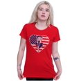thumbnail image 4 of Betty Boop Heart Patriotic Vintage Women's T Shirt Ladies Tee Brisco Brands L, 4 of 5