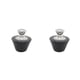 thumbnail image 3 of Matsuzay Silicón del enchufe de la bañera del amplio del gel de sílice con la manija durable del acero inoxidable para la bañera Tapón de silicona negro 2Conjunto, 3 of 6