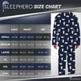 thumbnail image 4 of SLEEPHERO Adult Mens 2 Piece Long Sleeve Notch Fleece Pajama Set (Sizes S-XL), 4 of 5