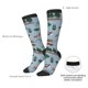 thumbnail image 4 of Fotbe Camping Caravan Calcetas Divertidas Estampadas para Hombre y Mujer, Calcetas de Algodón hasta la Rodilla para Caminar, Correr, Enfermería y Embarazo, 4 of 6