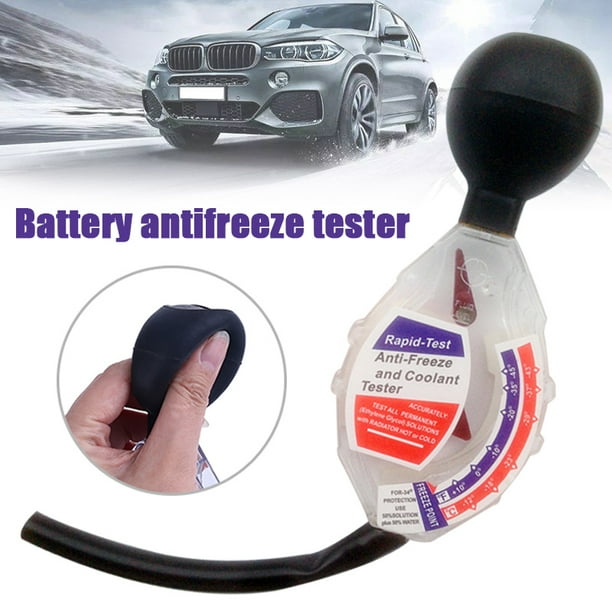 VALINK Battery Antifreeze Tester Antifreeze Coolant Rapid Tester 6 V