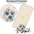 thumbnail image 3 of for Apple iPhone 12 Pro Max (6.7") Camera Lens Protector HD Clear Tempered Glass Back Camera Protector, Case Friendly, Ultra-Thin ,Xpm Lens Cover, 3 of 8