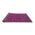 thumbnail image 2 of Ahgly Company Indoor Round Abstract Pink Modern Area Rugs, 8' Round, 2 of 4