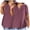 X-Wine, variant on Goodtrade8 2PC Women's Plus Size Summer V-neck Plain Oversized T-shirt