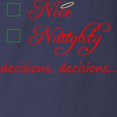 thumbnail image 3 of CafePress - Nice Or Naughty Long Sleeve Dark T Shirt - Long Sleeve Dark T-Shirt, 3 of 4
