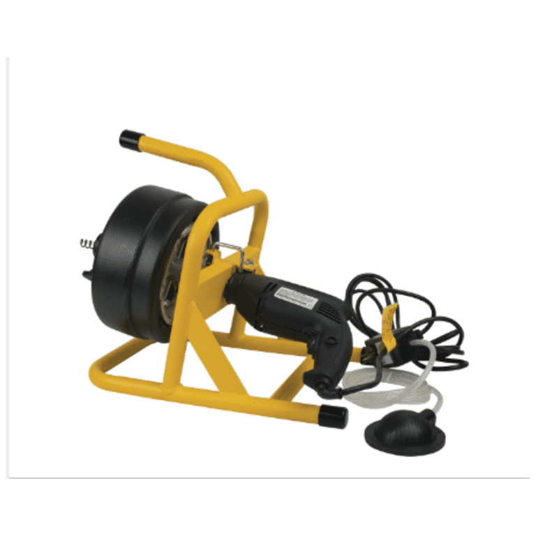 Speedway Electric Pipe Cleaner Cable Drum Drain Cleaning Machine Plumbing Line Tool 1 4 In. X 50 Ft. Walmart