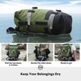thumbnail image 4 of Mochila impermeable y seca STOVER, XL, flotante, verde, 4 of 9