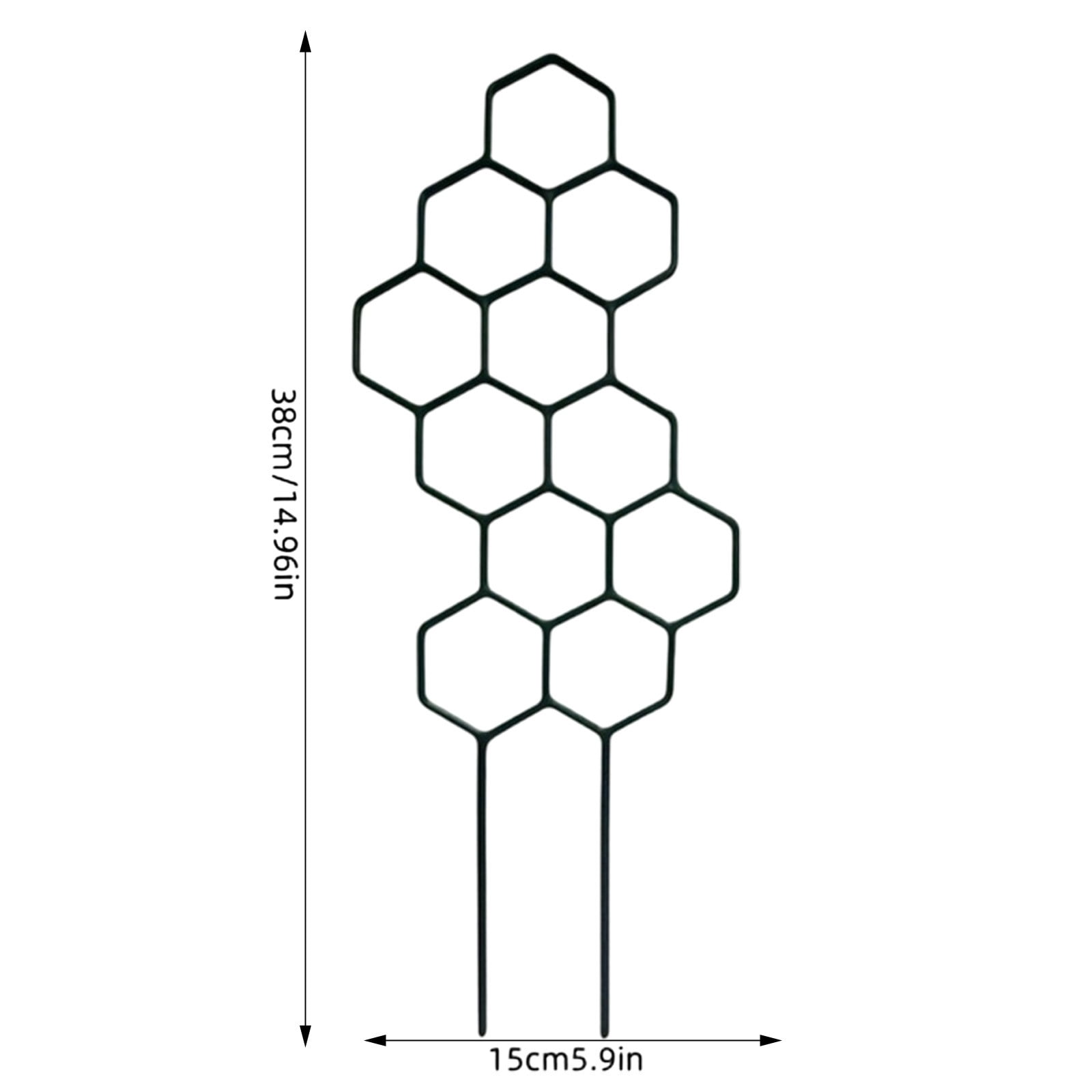 UJMNHYGT Stackable Metal Trellis for Climbing Outdoor Indoor, Sturdy Garden Trellis for Potted Vine Support Stakes Rustproof Design Decorative Support