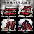 thumbnail image 6 of Horror Blanket Just Girl Who Loves Watching Horror Movies Blankets, for Girls, Lightweight Plush Flannel Throw for Girls Bed, Birthday Gift for Her, 50 in x 40 in Small for Kids, 6 of 8