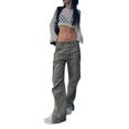 thumbnail image 6 of Nituyy Women Knitted Crop Tops, Solid Color Long Sleeve Cutout Slim Pullover, 6 of 9