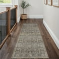 thumbnail image 5 of BERTHMEER 2'x8' Washable Runner Rugs for Hallway Bathroom Bedroom Entryway Kitchen Non Slip Vintage Oriental Traditional Runner Rugs,Mossy, 5 of 6