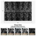 thumbnail image 2 of CozyDesg 5ft x 8ft Area Rugs, Soft Fluffy Area Rugs Floor Mat Floor Rugs for Living Room Bedroom Modern Decor Carpet, Blak Gray, 2 of 7