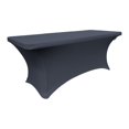 thumbnail image 1 of TCSpandex72x30x30-NavyX72 Rectangular Spandex Tablecloth, Navy - 72 x 30 x 30 in., 1 of 1