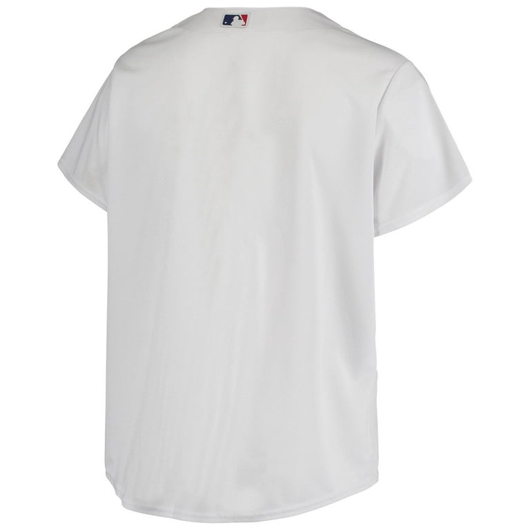 Women's White Los Angeles Dodgers Plus Size Sanitized Replica Team Jersey