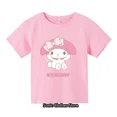 thumbnail image 2 of Enfants ma mélodie T-shirt été Hello Kitty enfants dessin animé filles décontracté à manches courtes T-shirt bébé garçon vêtements hommes femmes vêtements, 2 of 4