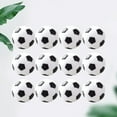 thumbnail image 3 of 12 Pcs 3.1CM Jouet de Soccer Classique Mini Soccer de Table Ballons de Remplacement en Résine Accessoire de Jeu de Soccer (Noir), 3 of 8