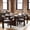 Walnut+Gray, variant on COLAMY 72" Modern Wood Dining Table Set for 4 to 6 with White Glove Delivery & Assembly, 5 Piece Rectangular Kitchen Table and Upholstered Chairs Set, Heavy Duty Oak Veneer - Walnut+Gray