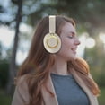 thumbnail image 5 of Wireless Headphones for TV Watching with Bluetooth Transmitter & Charging Dock, Long Range, Low Latency, Pass-Through Support, and Clear Voice Mode for Seniors & Hard of Hearing,Khaki, 5 of 7