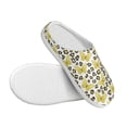 thumbnail image 3 of Lsque Leopard And Butterfly Pattern Womens Comfort Cotton on Scuff With Memory Foam and Anti-skid Sole Slipper-42/43, 3 of 7