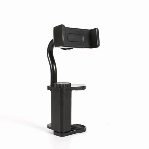 Adjustable Guitar Phone Holder with Clip Musical Instrument Phone Stand Non-Slip Guitar Phone Holder Mount,1 * Adjustable Guitar Phone Holder,Black