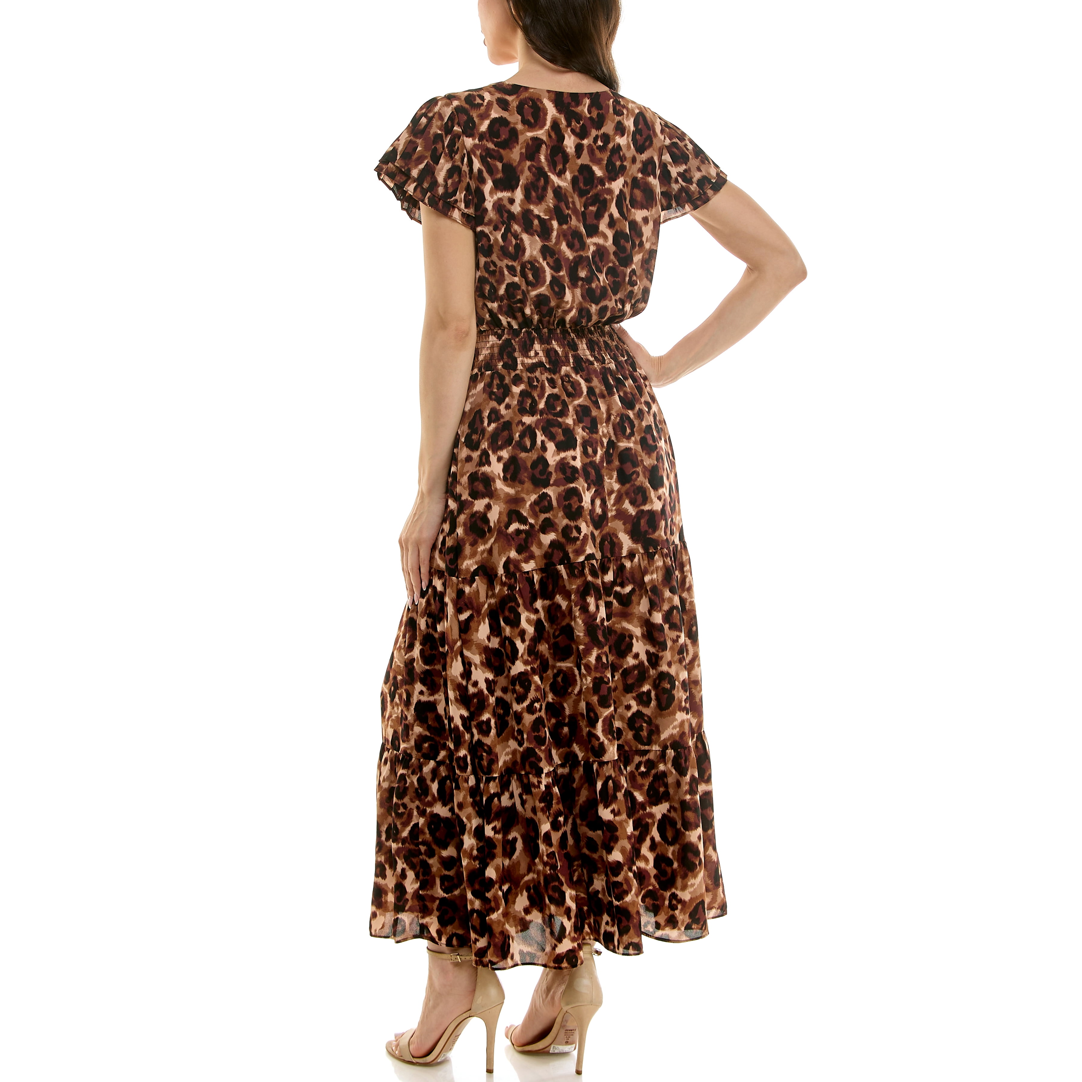 Nanette Lepore Women's Flutter Sleeve Midi Dress, Sizes XS-XXXL