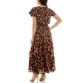 thumbnail image 4 of Nanette Lepore Women's Flutter Sleeve Midi Dress, Sizes XS-XXXL, 4 of 5