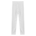 thumbnail image 4 of Ocealan Kids Girls Ice Skating Tights Shiny Side Rhinestones Trousers Figure Skating Outfit Dance White 14, 4 of 7