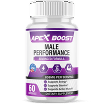 Apex Boost Advanced Formula Pills All Natural Vitamin Supplement ApexBoost 60 Capsules