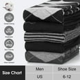 thumbnail image 5 of KOITHOT 5 Pairs Men Dress Socks, Lightweight Classic Crew Scocks for Men Size 10-13 Gift Set, 5 of 8