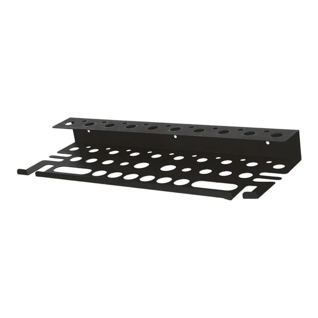 Almencla Screwdriver Holder Wall Mount,Organizer Heavy Duty Shed Storage Rack Floating Shelf for Hardware Home Garage Workbench Garden
