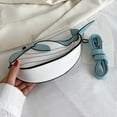 thumbnail image 6 of Stylago Novelty Crossbody Purse for Women Leather Whales Shape Zipper Shoulder Bags Ladies Shopping Travel Underarm Clutch Bag Blue, 6 of 6