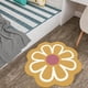 thumbnail image 4 of Alfombras de baño, alfombras para sala de estar, alfombra de área, alfombra de baño, alfombra de piso de flores, alfombra absorbente para entrada de baño, alfombra para porche, alfombra antideslizante, 4 of 4