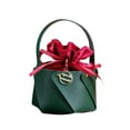 thumbnail image 2 of Grrvtrz Christmas Bag Leather Bucket Christmas Eve Flannel Gift Bag Safety Fruit Candy Cloth Bag Velvet Bag,Holiday Products,Christmas Decorations, 2 of 6