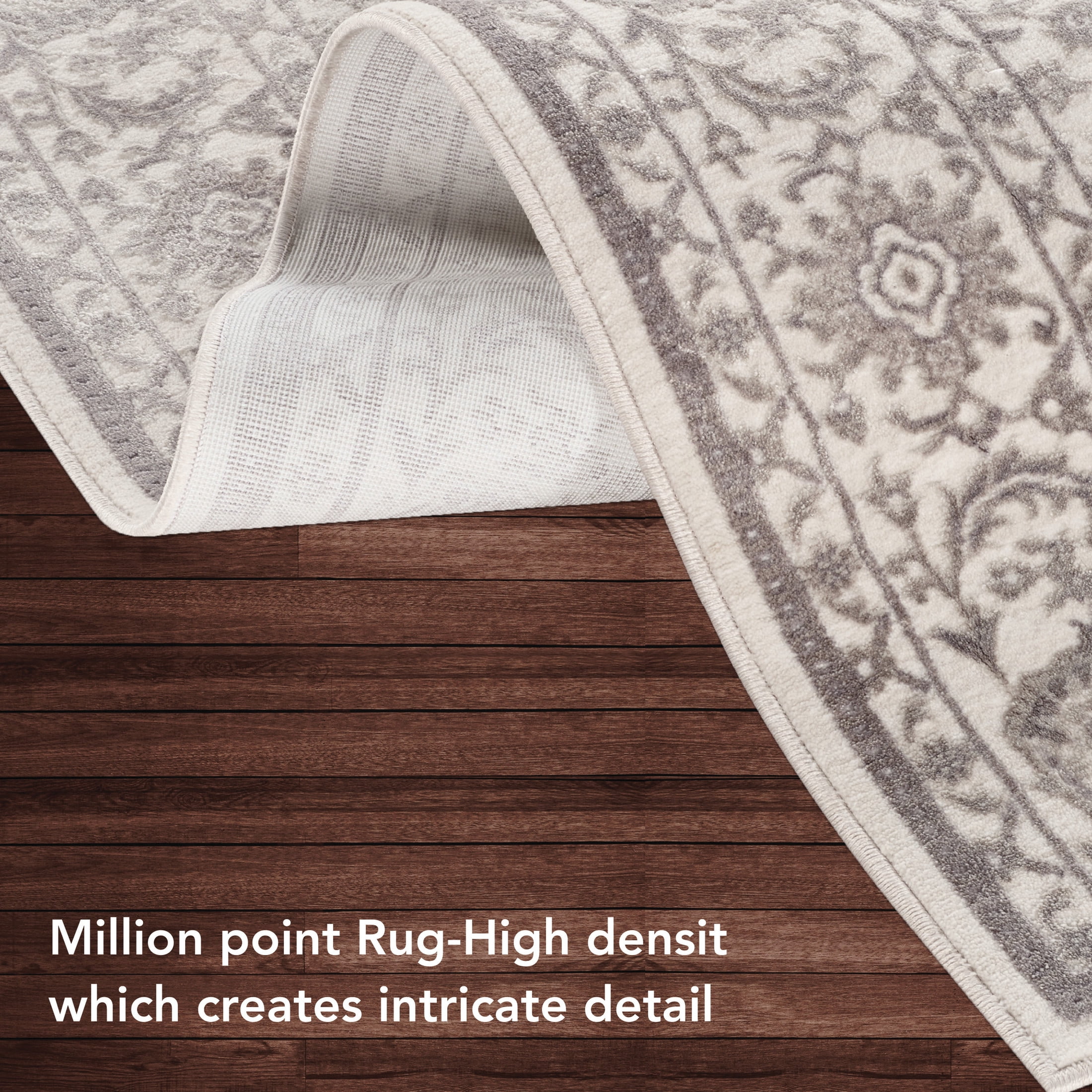 CHI Asbury Grey/Blue 6'6" x 9'6" Area Rug