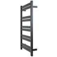 thumbnail image 5 of Heated Towel Warmer for Bathroom - Matte Black Towel Warmer Rack, Wall-Mounted Heated Towel Rack and Dryer with 10 Stainless Steel Bars, Hardwired Electric Bath Towel Heater 120V, Grande, 5 of 15