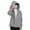 Grey, variant on Fall Winter Children's Hooded Coat Large Children's Casual Top Zipper Coat For Girls Kids Windbreakers