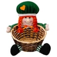 thumbnail image 2 of Festival Candy Basket St Patrick's Day Gift Treats Basket Candy Sweet Contenedor, 2 of 5